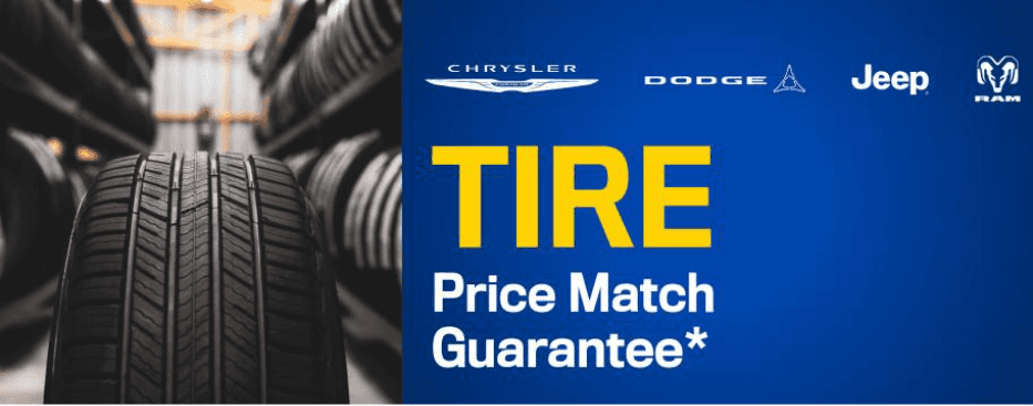 JACK POWELL CDJR TIRE PRICE MATCH GUARANTEE