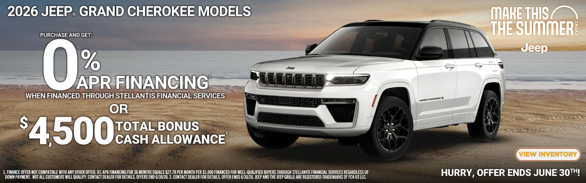 2026 JEEP. GRAND CHEROKEE MODELS