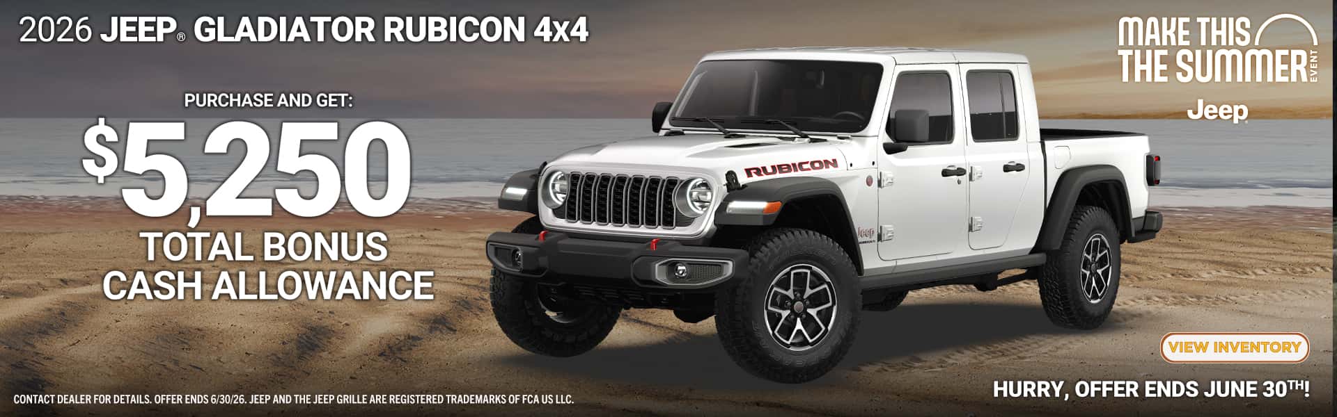 2026 Gladiator Rubicon 4x4