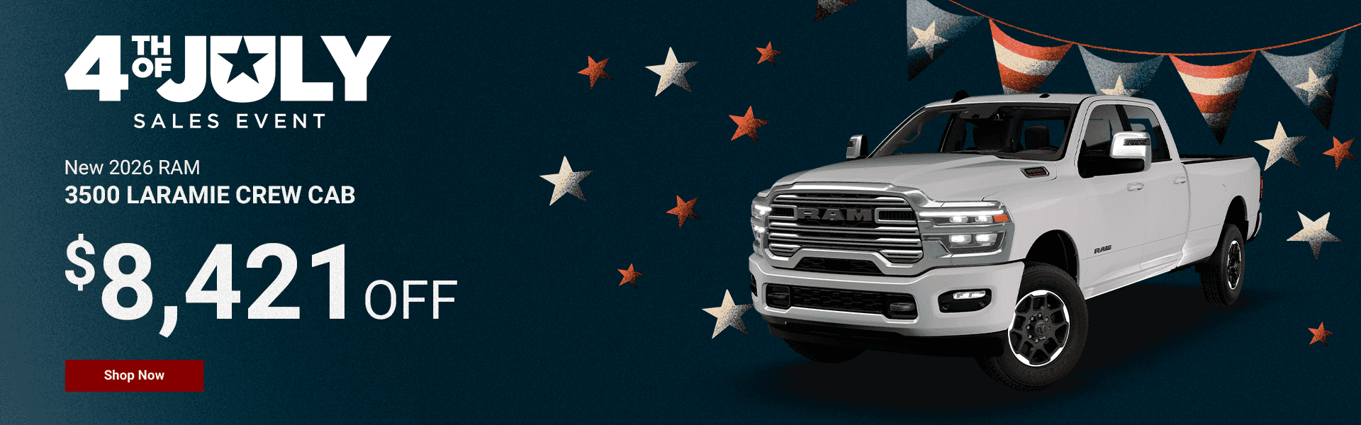 New 2026 RAM 3500 LARAMIE CREW CAB