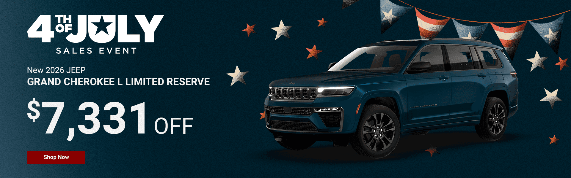 New 2026 Jeep GRAND CHEROKEE L LIMITED RESERVE