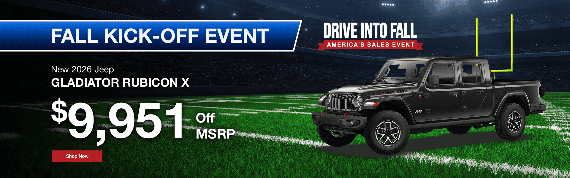 New 2026 Jeep GLADIATOR RUBICON X Subtext: $9951 OFF