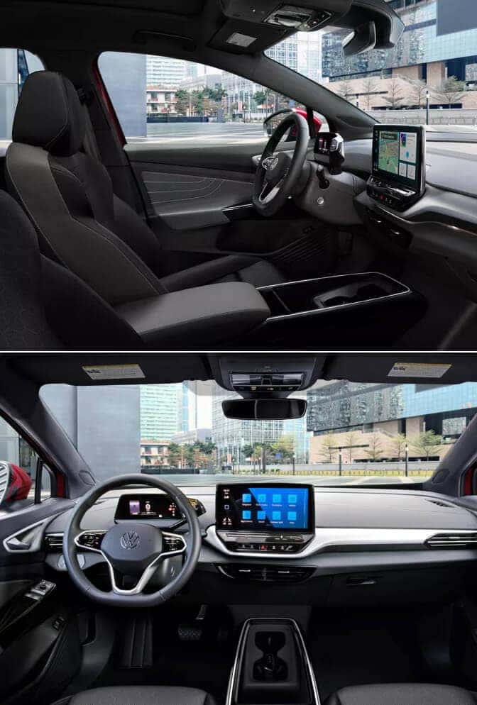 BMW i3 vs. Tesla Model 3 vs. Volkswagen ID.4 Dimensions & Interior Room