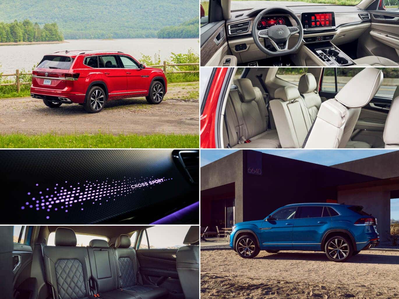 VW Atlas vs. Atlas Cross Sport: Exterior & Interior Features