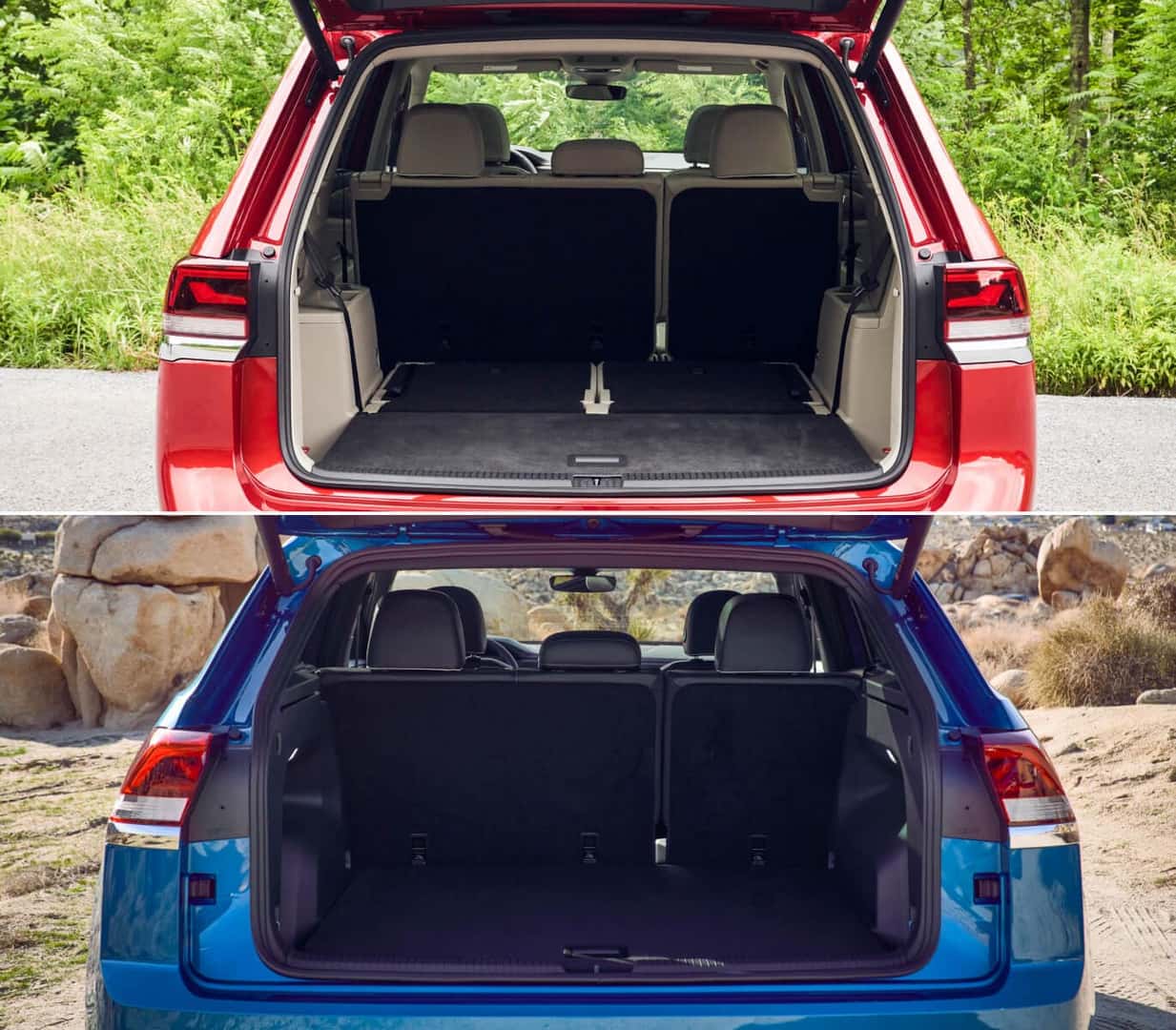 VW Atlas vs. Atlas Cross Sport: Dimensions, Cargo Space & Seating