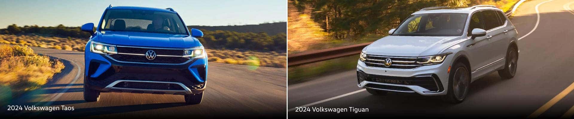 2024 VW Taos vs 2025 VW Tiguan