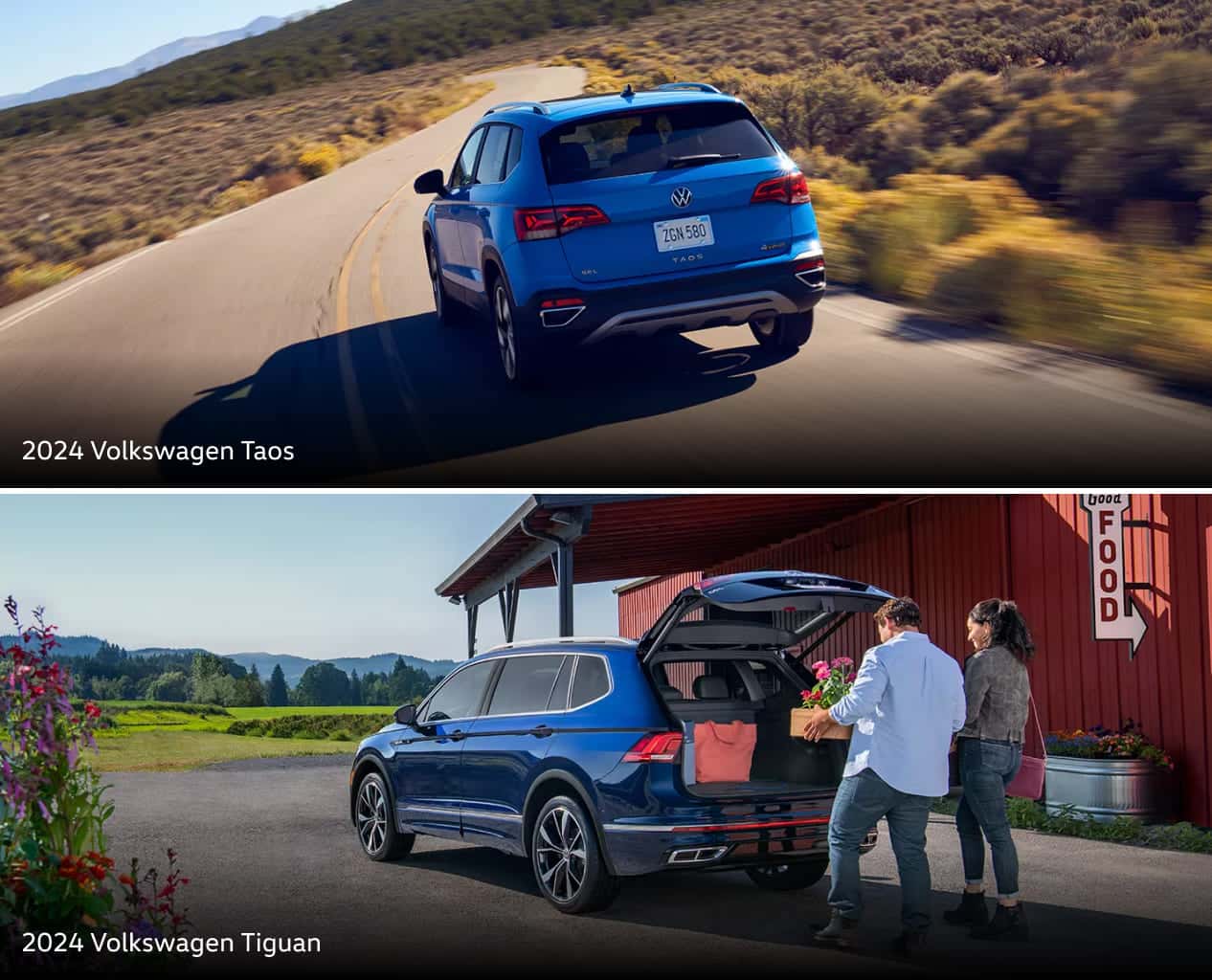 VW Taos vs. Tiguan Specs