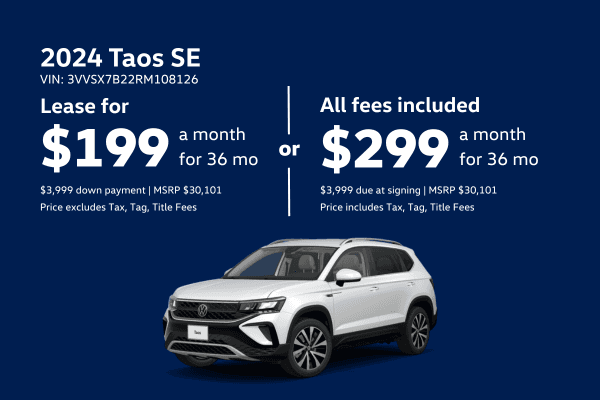 2024 Taos Lease Offer