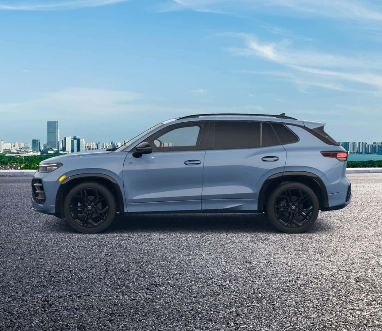 The VW Tiguan SE R-Line Black