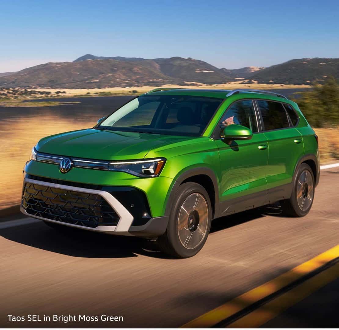 VW Taos vs. Tiguan Exterior