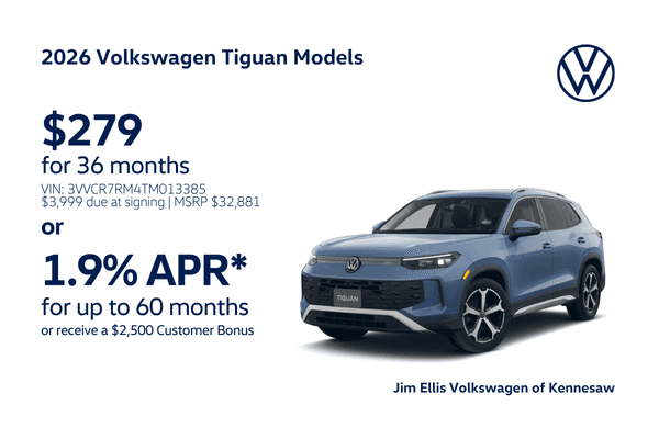 2026 Tiguan Offers
