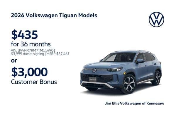 2026 Tiguan Offers