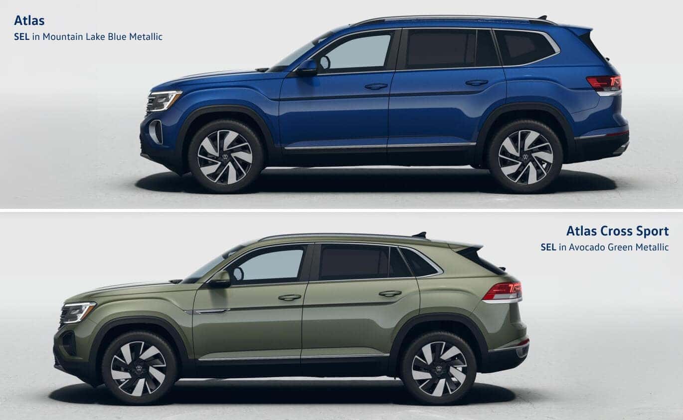 VW Atlas vs. Atlas Cross Sport: Specs & Performance