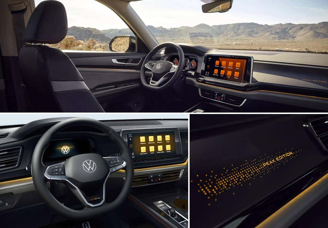 VW Atlas Peak Edition Interior Features