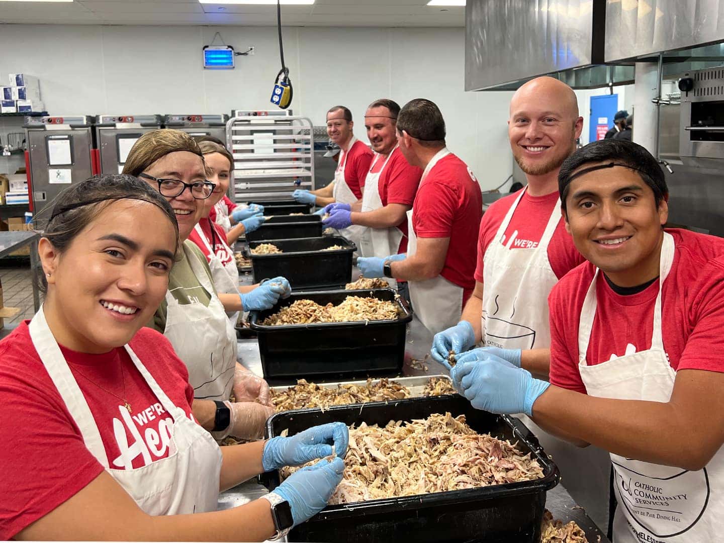 Ken Garff Corporate Feeding the Homeless