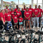 Mesquite Ford supported 4 elementary schools and provided 77 bikes and helmets to donate to local kids to support National Bike Month.