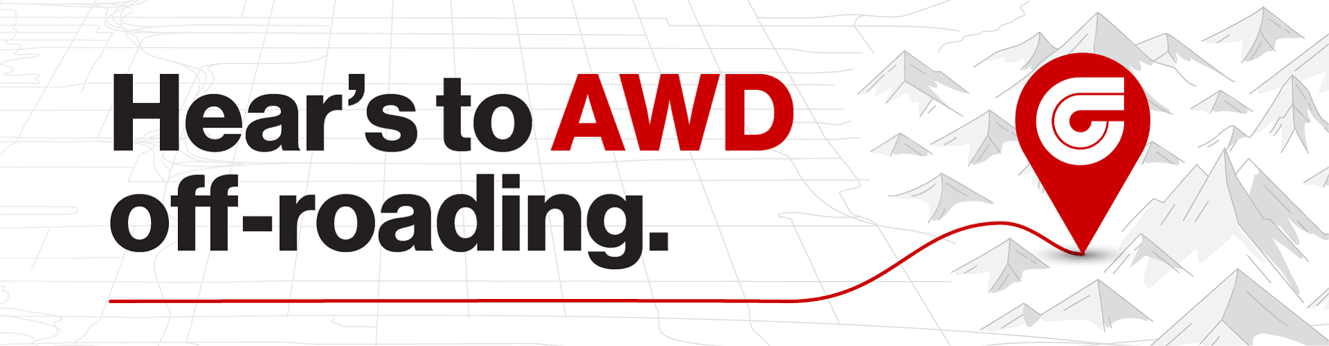 Hear's to AWD off-roading