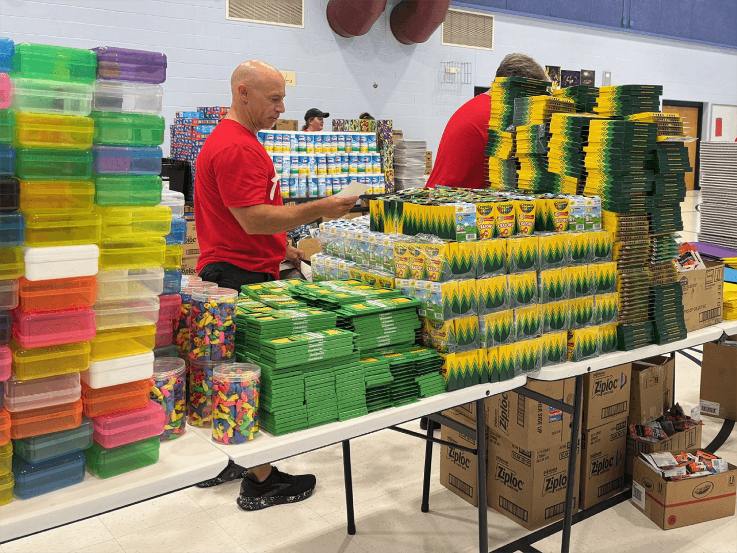 Donating Supplies to Students & Teachers in Iowa