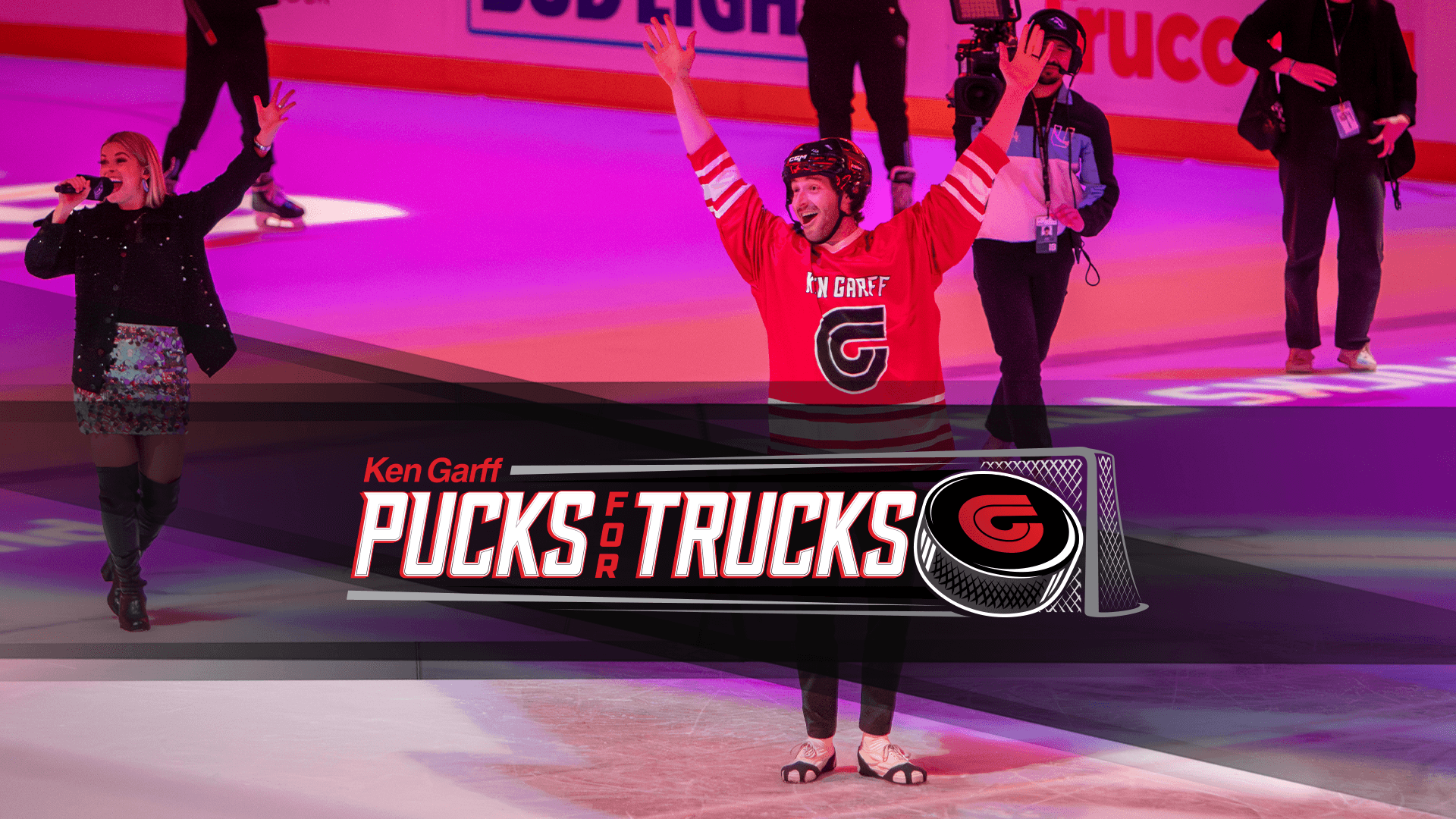 Utah Mammoth Fan Wins Brand-New Truck During “Ken Garff Pucks for Trucks”