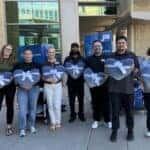Nate Wade Subaru Employees Deliver Blankets to Patients at Huntsman Cancer Center