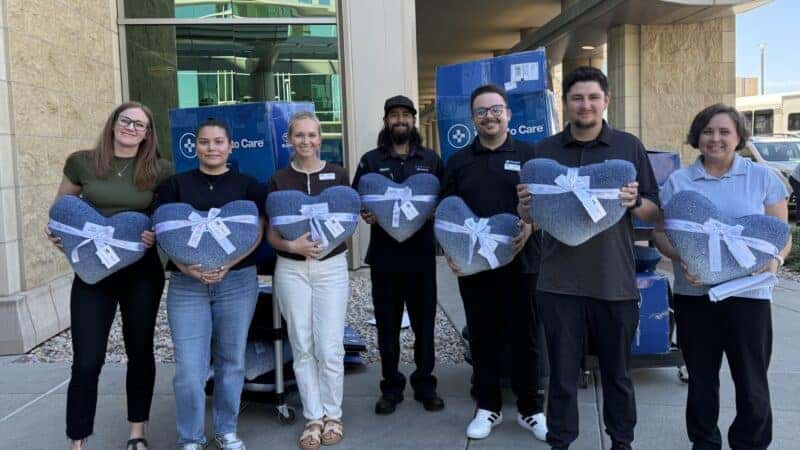 Nate Wade Subaru Donates Blankets to Huntsman Cancer Center