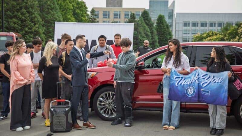 Des Moines Students Receive Donated Car for Hands-On Mechanic Training