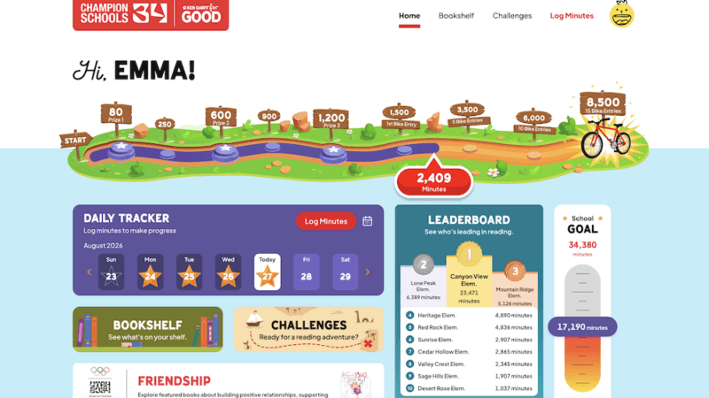 Utah 2034 Champion Schools Education Program Launches in Elementary Schools Across Utah