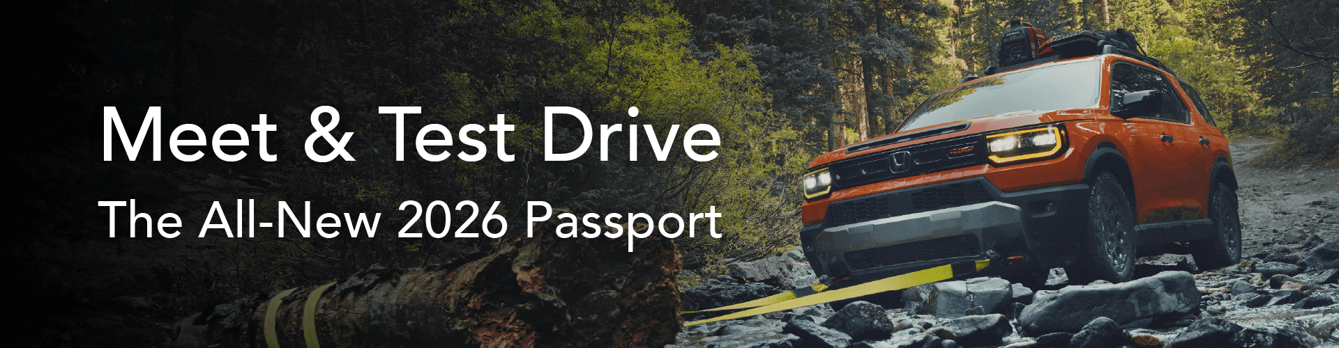 Meet & Test Drive The All-New 2026 Passport