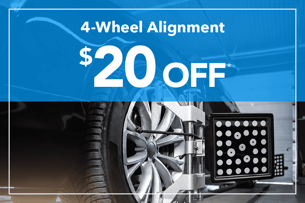 4-Wheel Alignment $20 Off