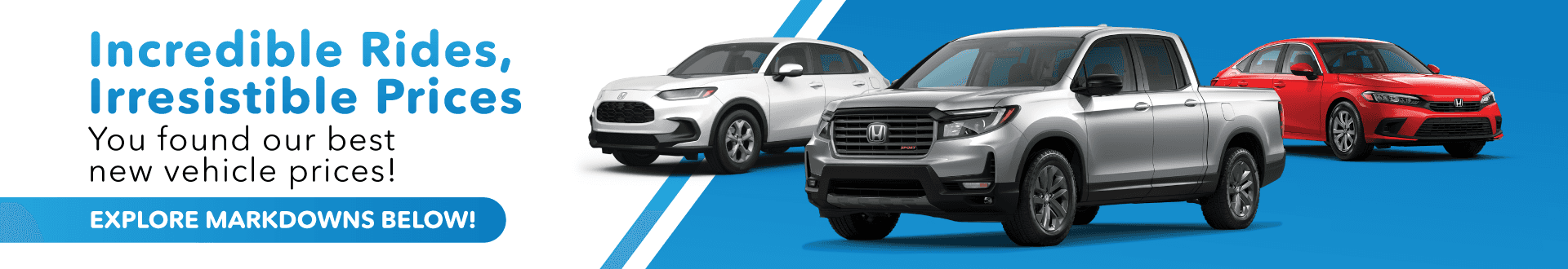 Incredible Rides Irresistible Prices