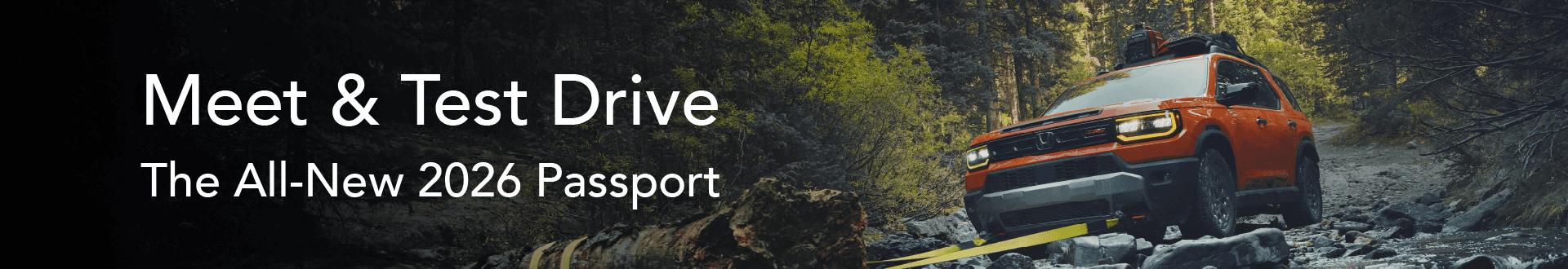 Meet & Test Drive The All-New 2026 Passport