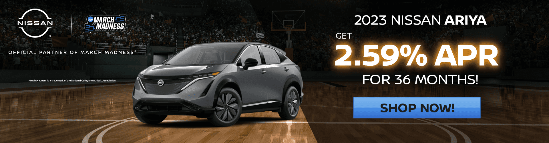 2023 Nissan Ariya - Get 2.59% APR for 36 Months!