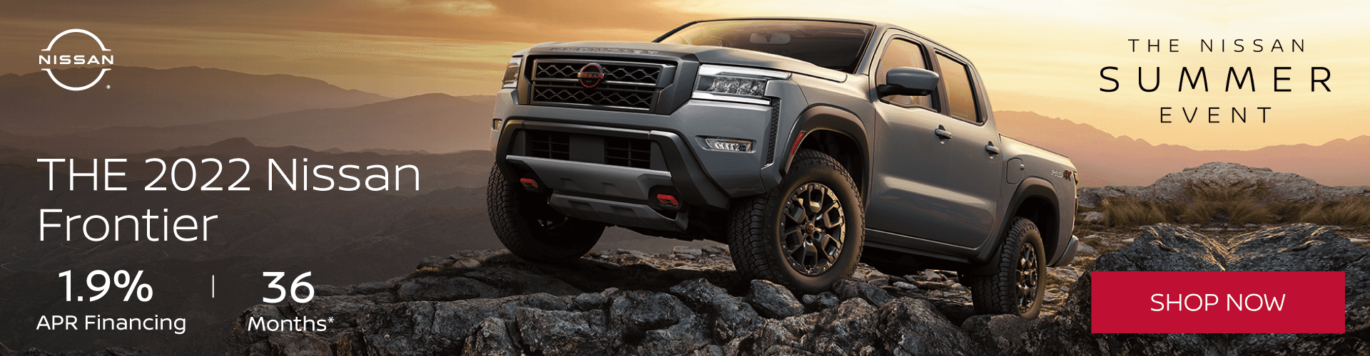 2022 Nissan Frontier - Get 1.9% APR for 36 months!