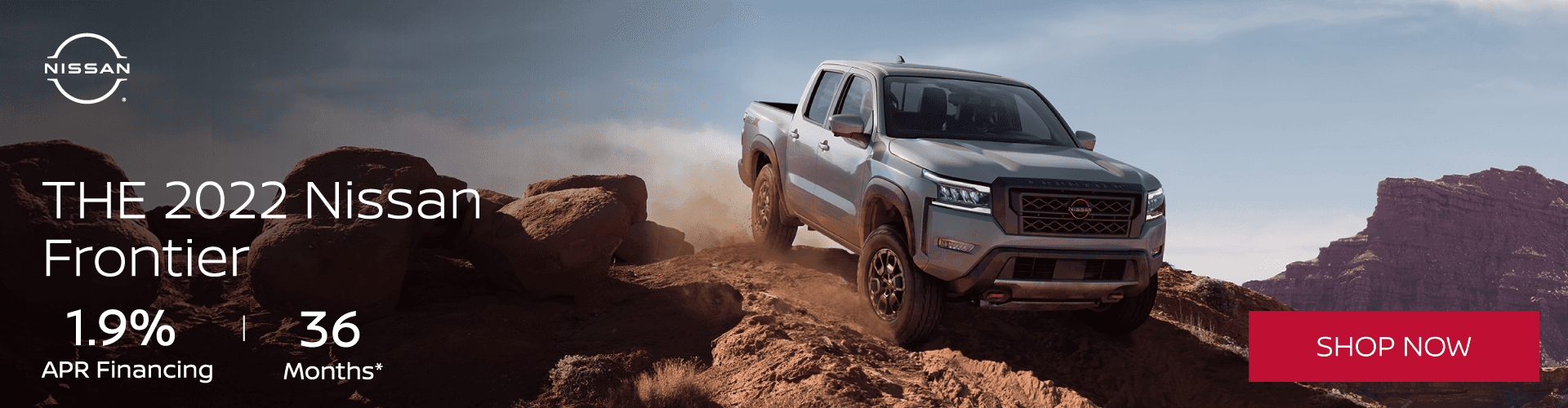 1. 2022 Nissan Frontier - Get 1.9% APR for 36 months!