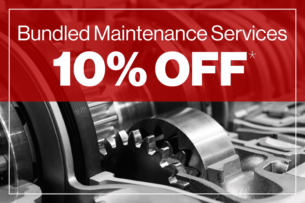 Bundled Maintenance Services 10% Off
