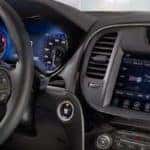 Uconnect infotainment system in Chrysler vehicle
