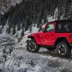 2018 Jeep Wrangler on snow road banner