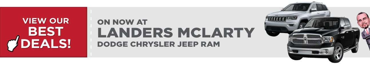 Shop our Best Deals at Landers McLarty Dodge Chrysler Jeep Ram in Huntsville AL