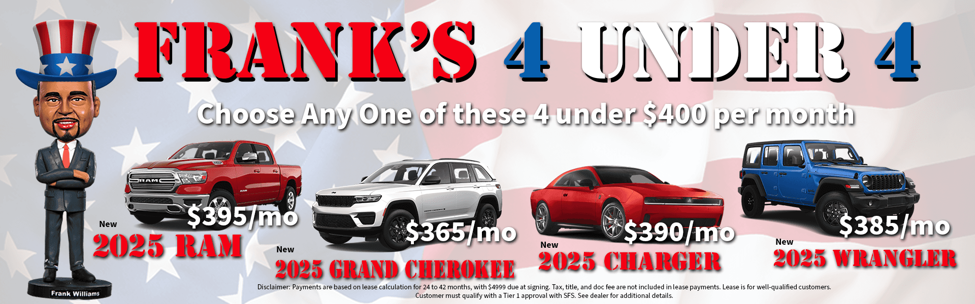 Franks 4 Under 4