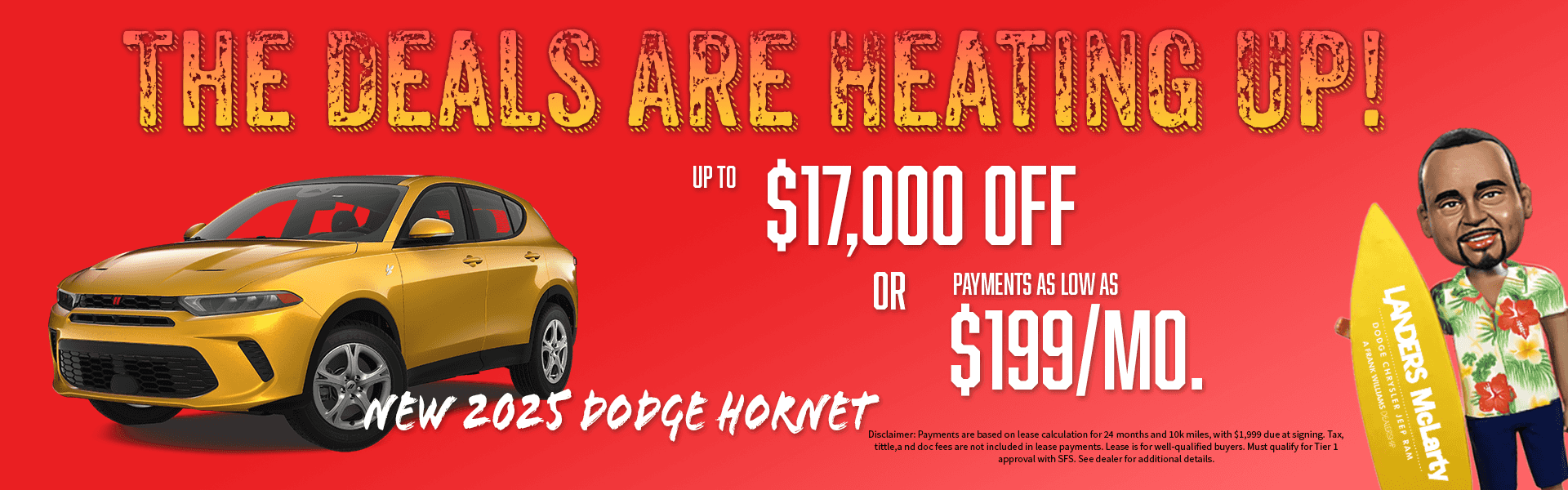2025 Hornet Deals Are Heating Up