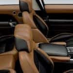 2019 range rover sport interior view of both rows