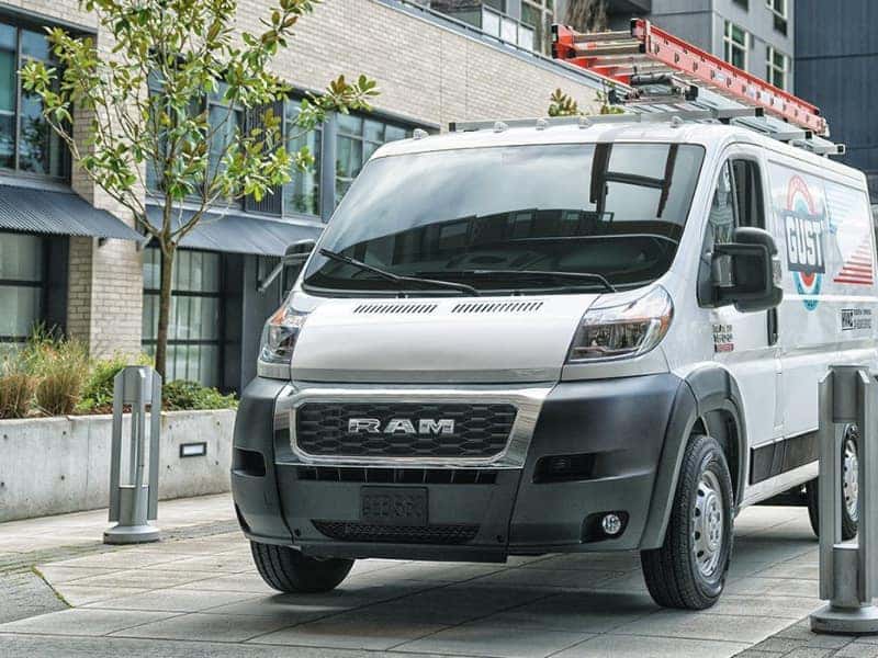 Exterior of the 2019 RAM ProMaster