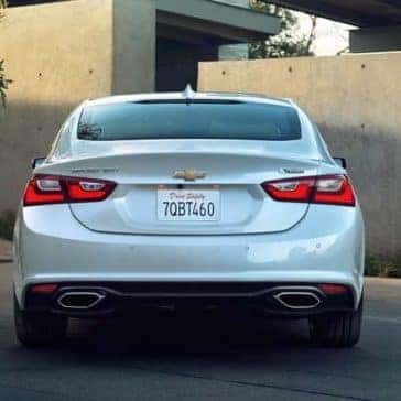 2018 Chevrolet Malibu rear view