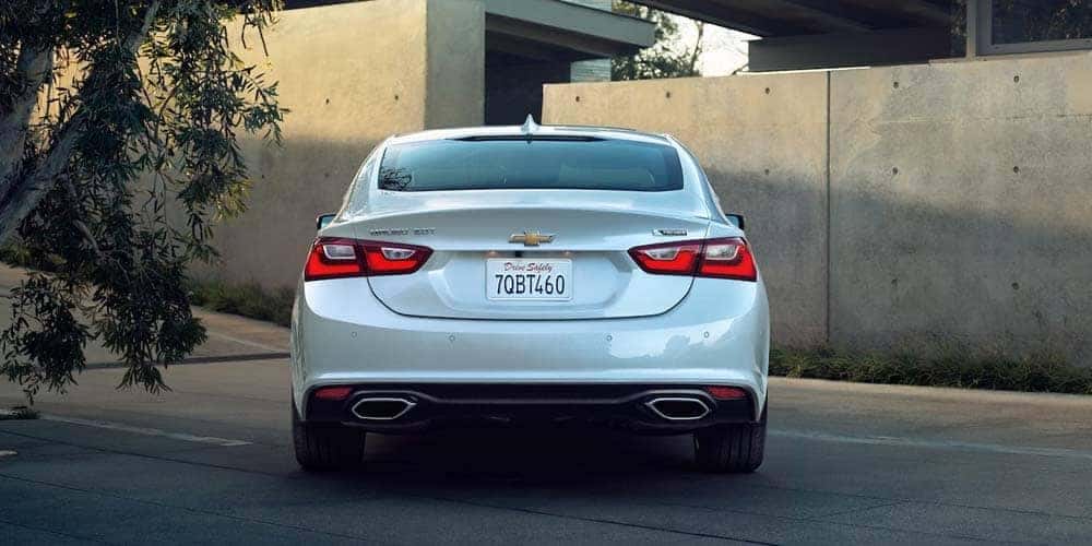 2018 Chevrolet Malibu rear view