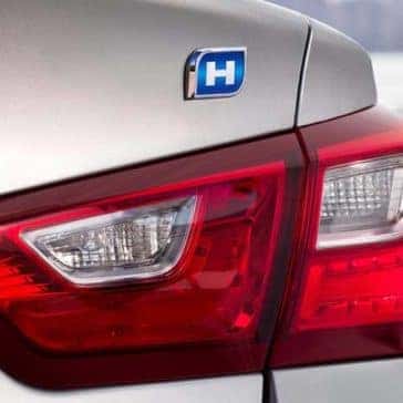 2018 Chevrolet Malibu tail light detail