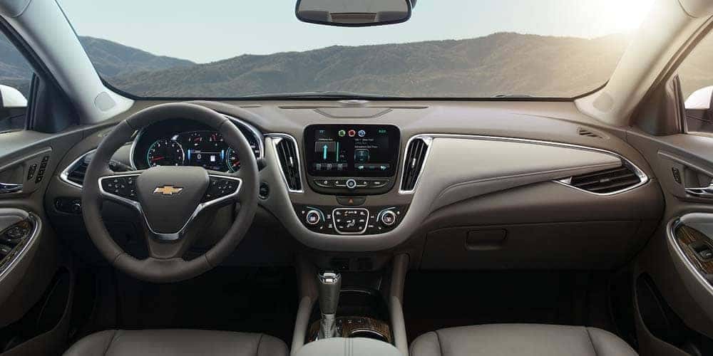 2018 Chevrolet Malibu front interior view