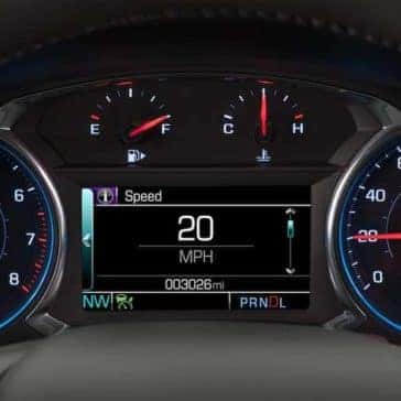 2018 Chevrolet Malibu instrument panel