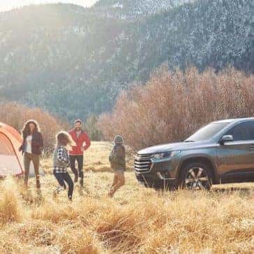 2018 Chevrolet Traverse At Campsite