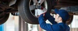 Mechanic Rotating Tires Using Impact Wrench