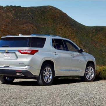 rear exterior of 2019 Chevrolet Traverse